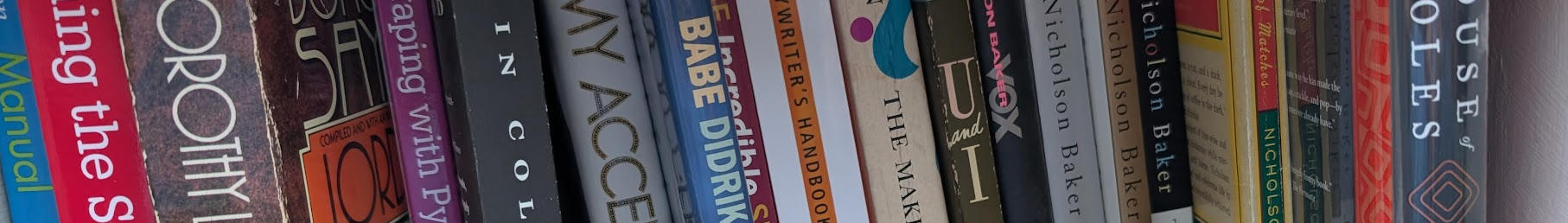 Weeding out Nicholson Baker