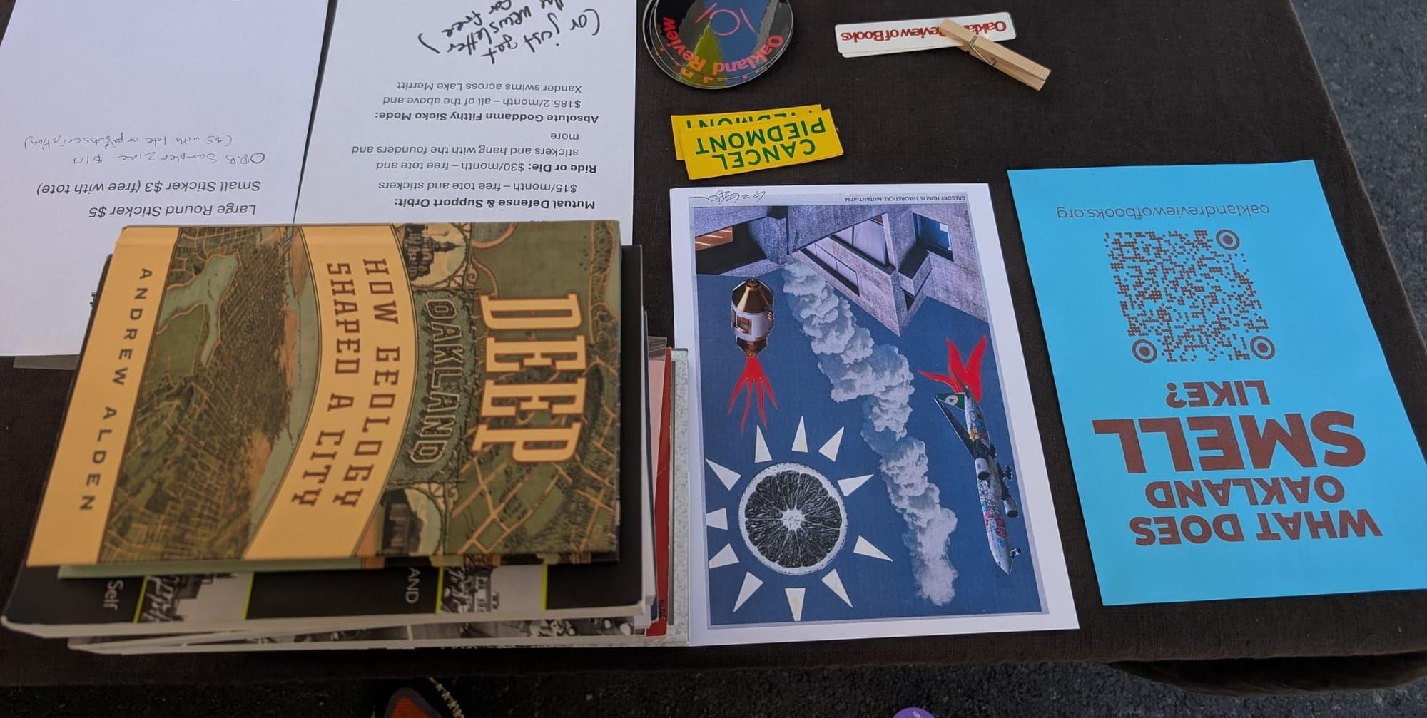 Oakland Review of Books calendar of (not just) literary events, June 1–June 7