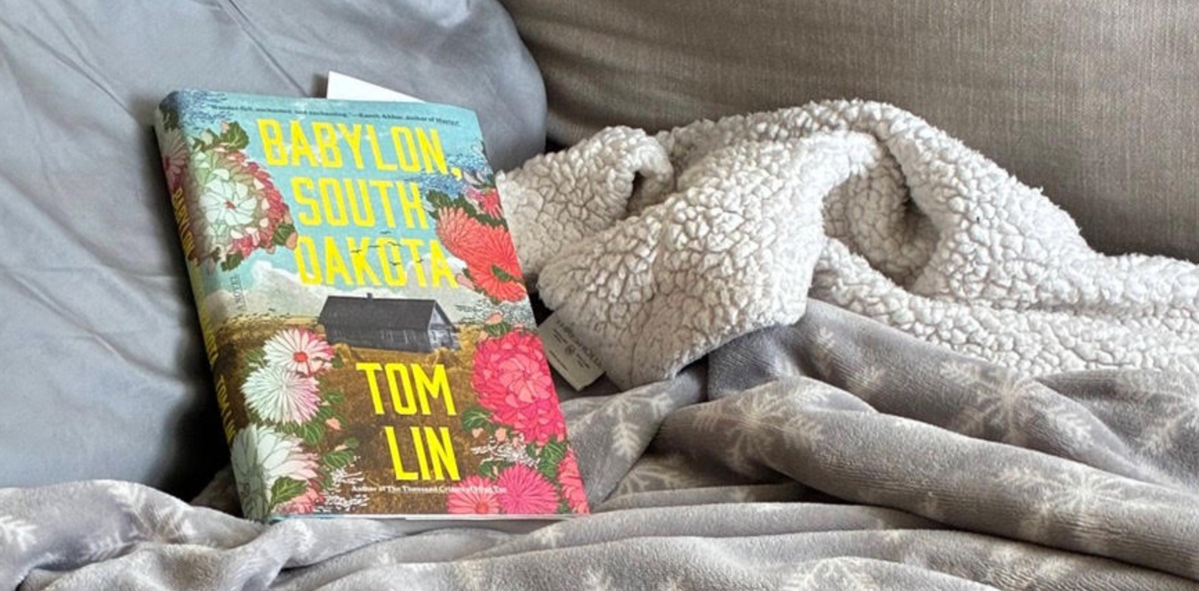 A book on the couch, comfortable