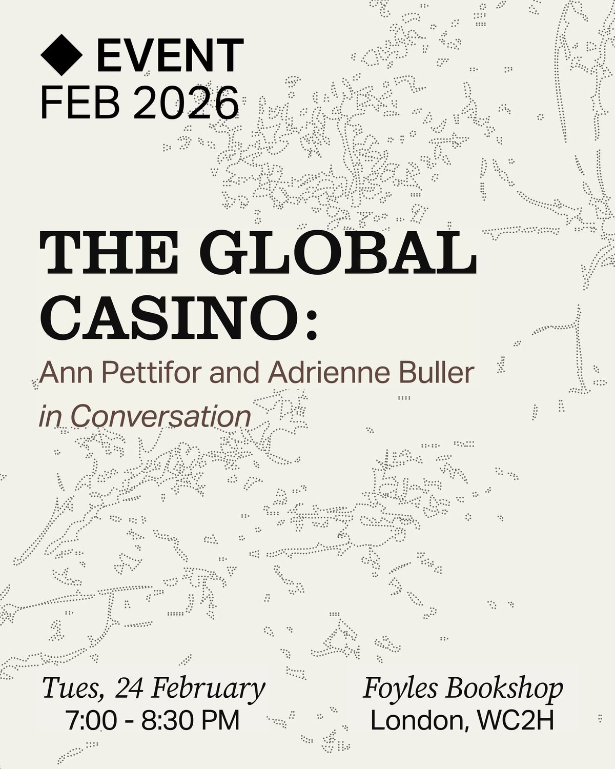 THE GLOBAL CASINO: Ann Pettifor in conversation with Adrienne Buller