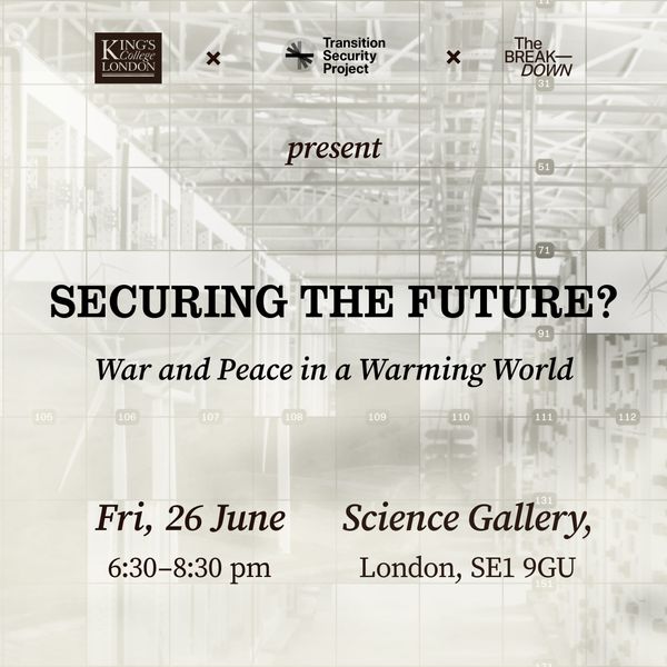 Securing the Future? War and Peace in a Warming World