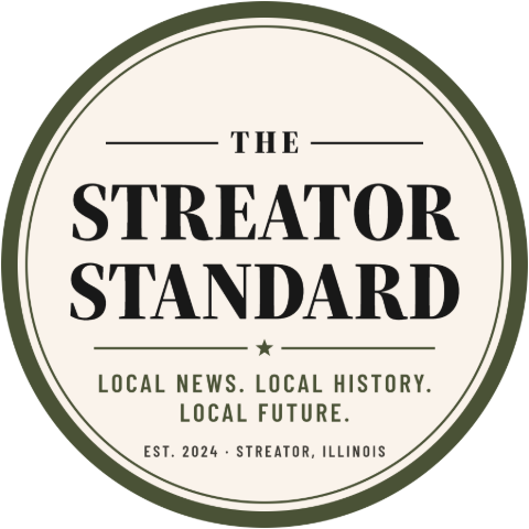 Round Streator Standard sticker