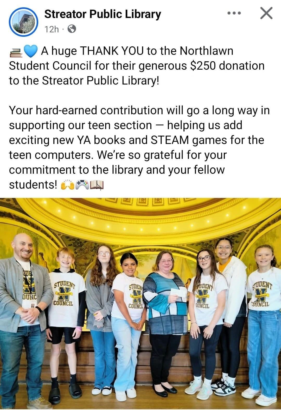 Northlawn Students Bail Out the Book Budget