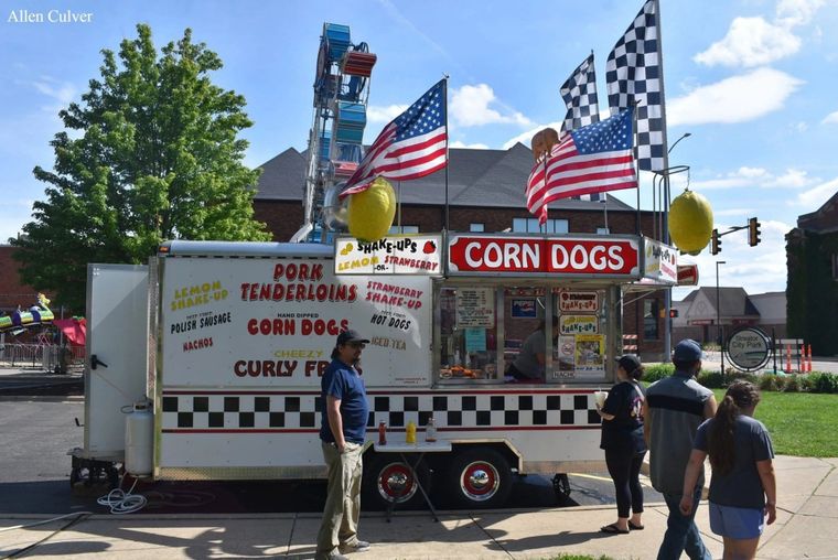 Cruisin' Concession at Park Fest in Streator City Park. Photo by Allen Culver