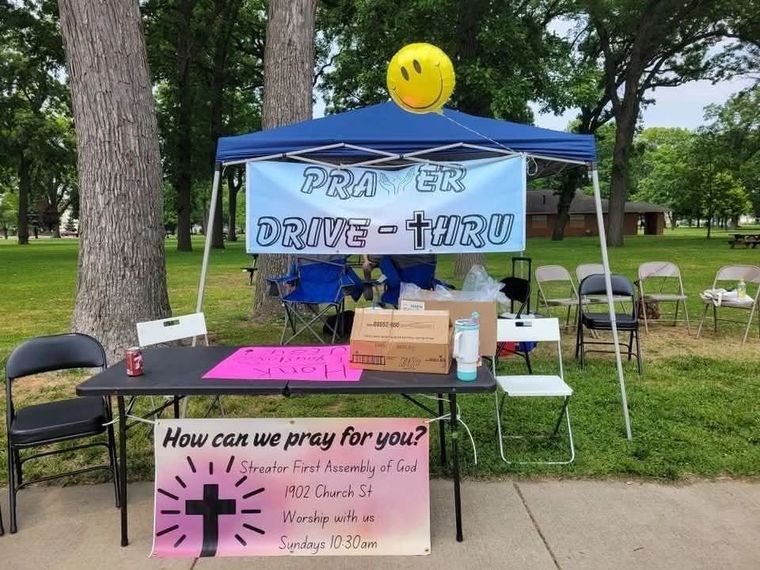 Drive-Thru Prayer at City Park Offers Peace Without the Wait