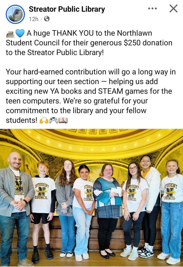 Northlawn Students Bail Out the Book Budget