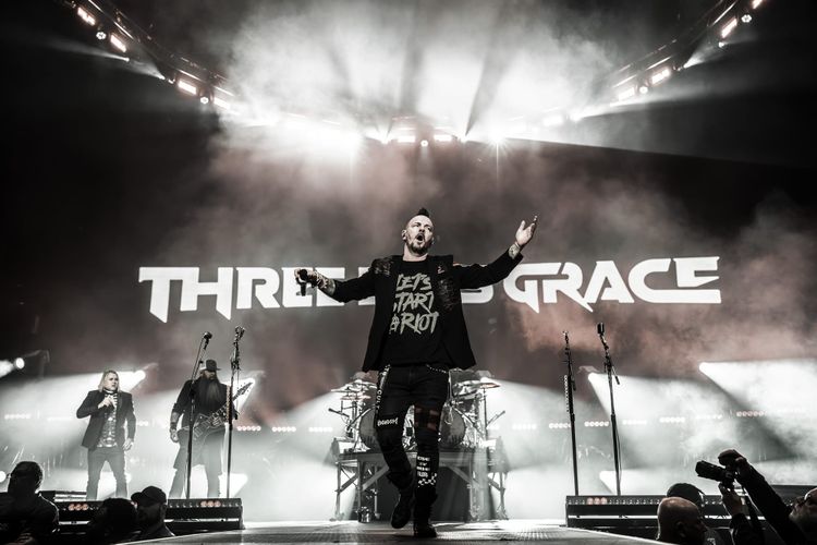 Three Days Grace Brings Their Alienation Tour To Excited Music Lovers In Raleigh, NC.