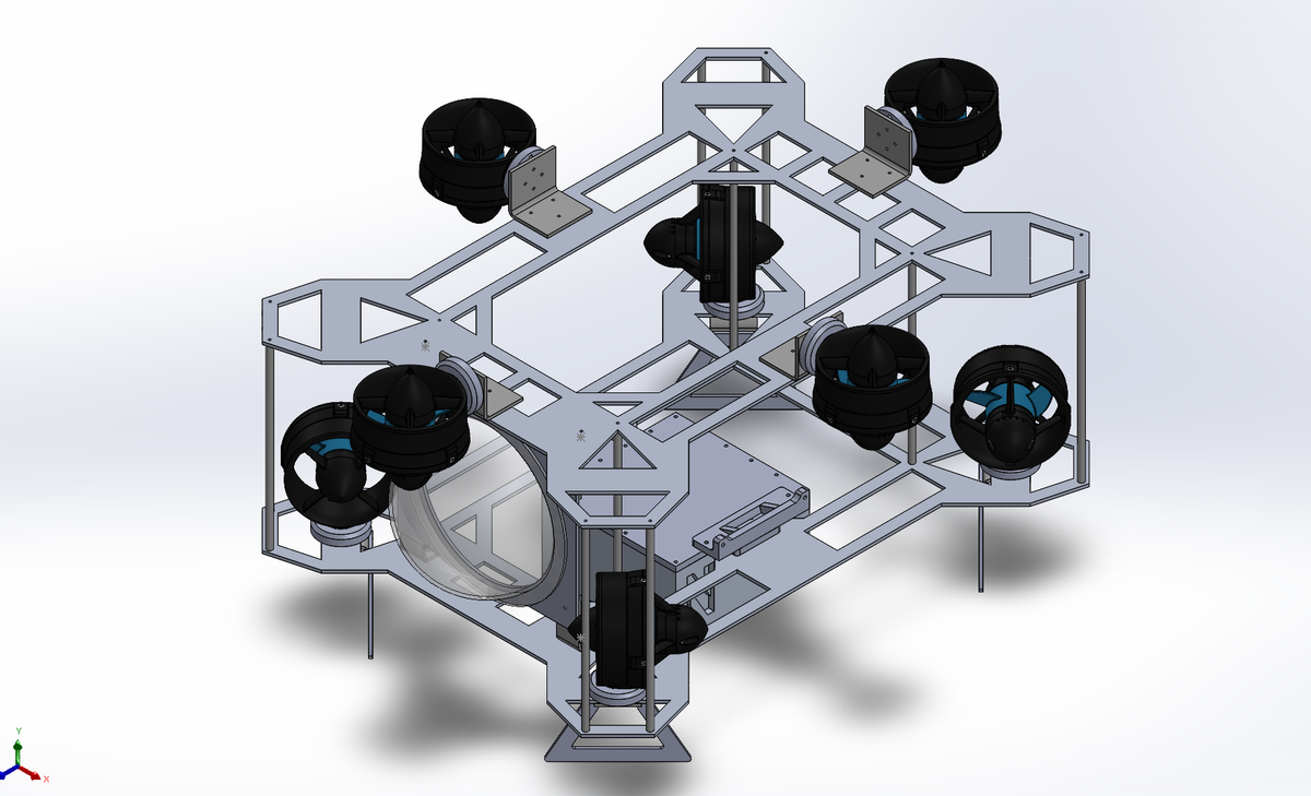 Underwater ROV Frame - Northwestern Robotics Club