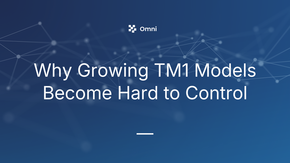 Why Growing TM1 Models Become Hard to Control (And What Most Teams Miss)