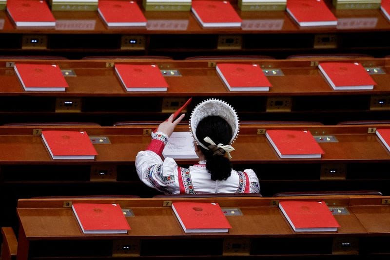 FILE PHOTO: China's annual parliamentary session concludes in Beijing