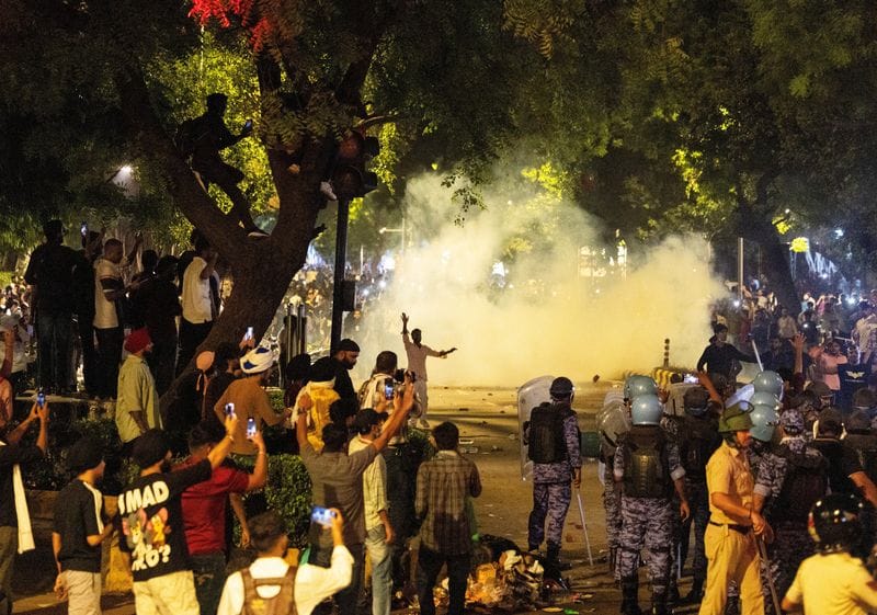 Supporters of India's Cockroach Janta Party (CJP) continue their protests in New Delhi