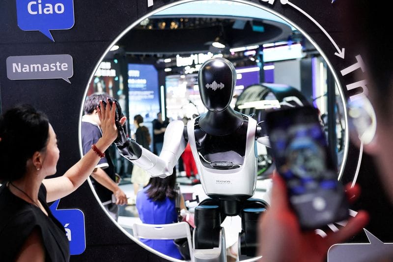 FILE PHOTO: World Artificial Intelligence Conference in Shanghai