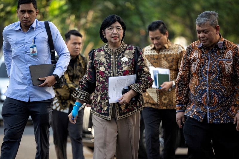 FILE PHOTO: Indonesia's central bank governor, Perry Warjiyo, stepped down