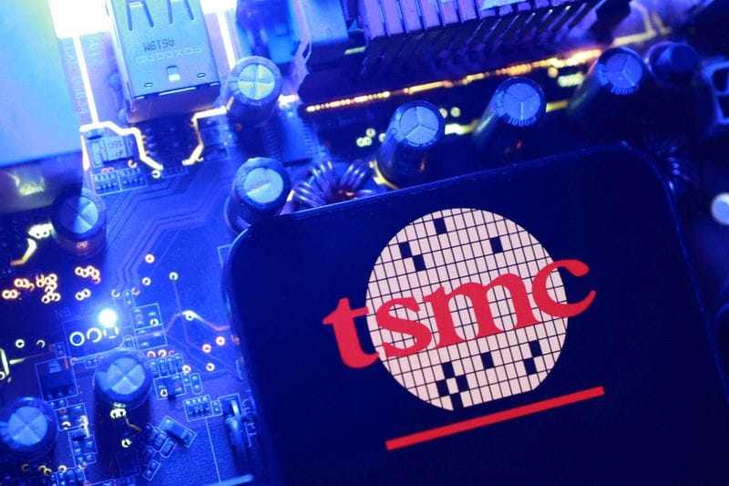 FILE PHOTO: Illustration shows TSMC logo