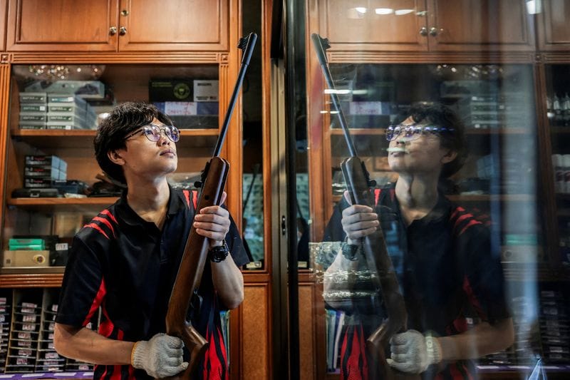 In Bangkok's historic gun district, after Thailand suspended firearm purchase permits following a deadly school shooting