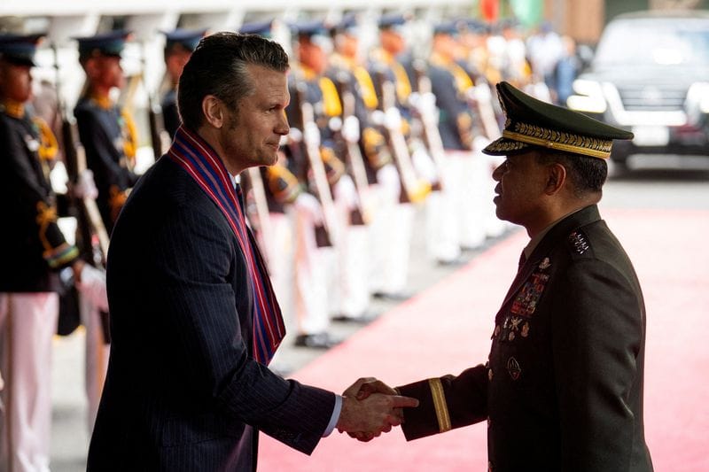U.S. Defense Secretary Pete Hegseth in Philippines