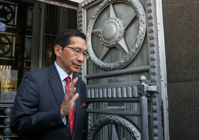 Japan's Ambassador Akira Muto visits Russian Foreign Ministry headquarters