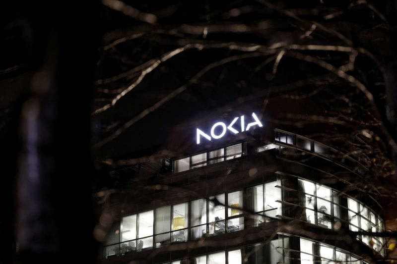 Nokia shares hit near 10-year high after Nvidia invests $1 billion in AI push