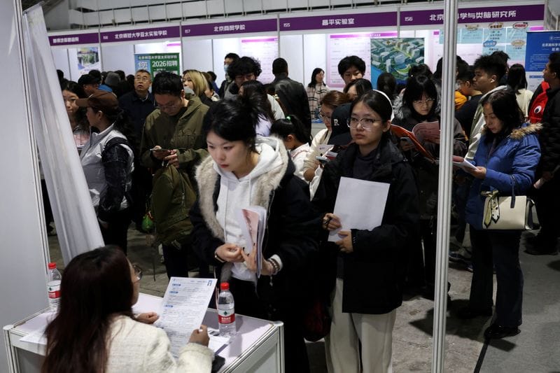Job fair in Beijing
