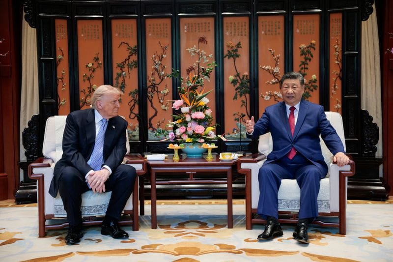 U.S. President Trump visits China