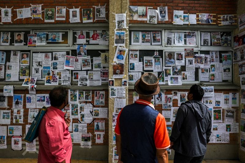FILE PHOTO: Aftermath of flash floods and mudslide in Nepal