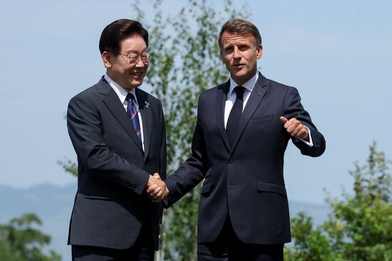 G7 summit in Evian-les-Bains