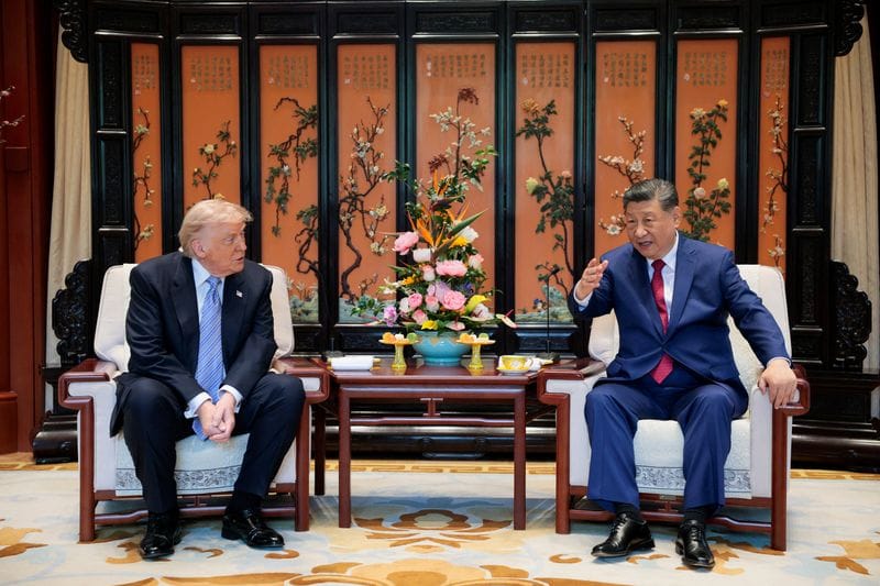 U.S. President Trump visits China