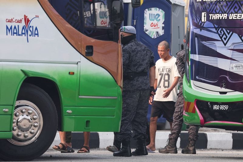 Myanmar nationals to be repatriated from Malaysia, at Lumut