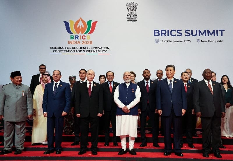 Heads of delegations, including Indonesian President Prabowo Subianto, Egyptian President Abdel Fattah al-Sisi, Russian President Vladimir Putin, Indian Prime Minister Narendra Modi, Chinese President Xi Jinping, South African President Cyril Ramapho