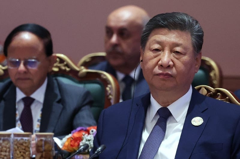 Chinese President Xi Jinping attends a session on day two of the BRICS Summit in New Delhi, India, September 13, 2026. Sputnik/Alexander Kazakov/Pool via REUTERS REUTERS/Alexander Kazakov