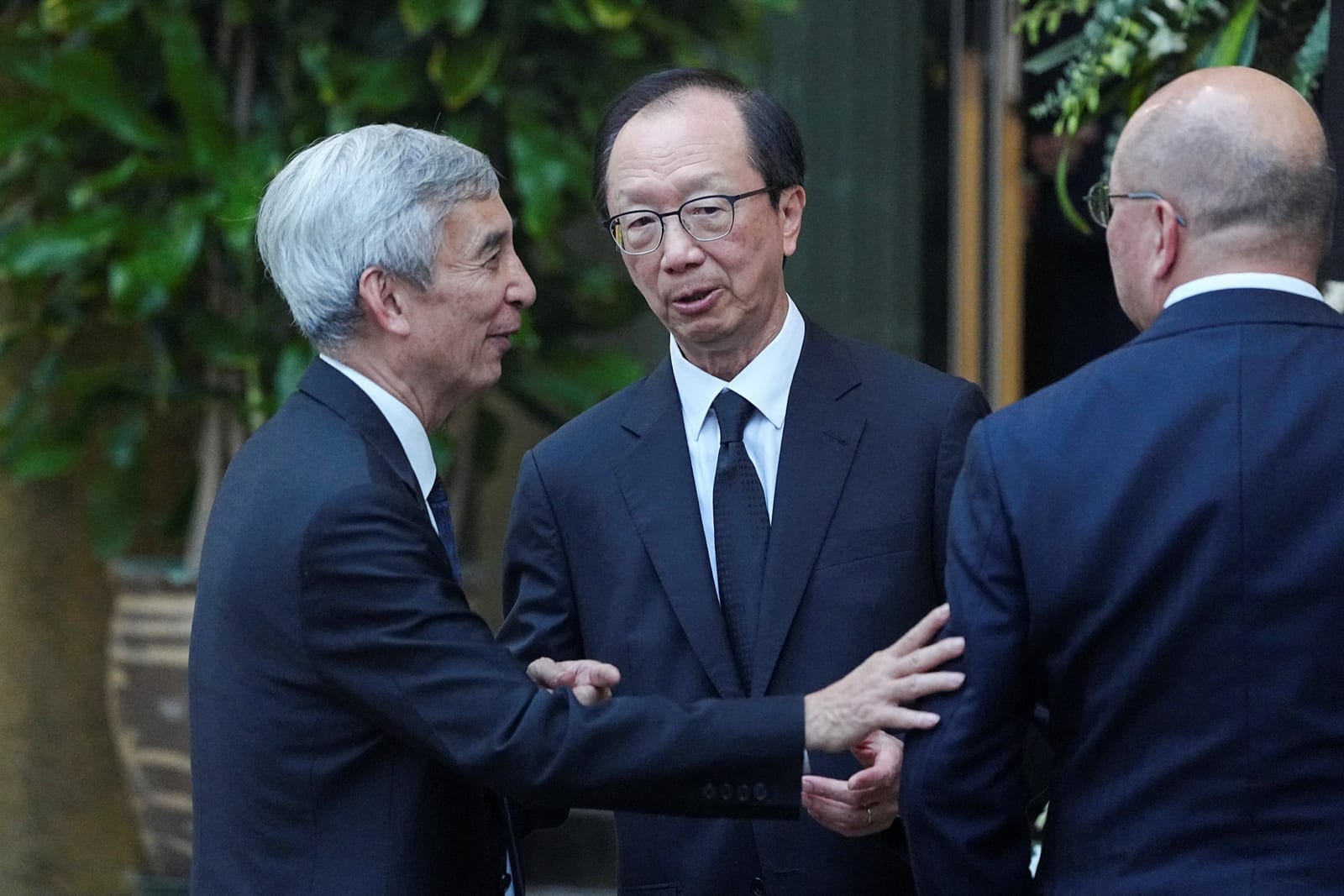 Former Hong Kong financial secretary and Nan Fung Group chairman Anthony Leung attends former Hong Kong Chief Executive Tung Chee-hwa’s funeral at Hong Kong Funeral Home in Hong Kong, China September 19, 2026. REUTERS/Lam Yik