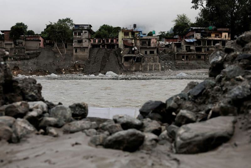 Aftermath of devastating floods in Nepal