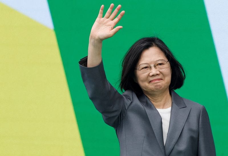 FILE PHOTO: Taiwan's new President Lai Ching-te's inauguration ceremony at the Presidential office building in Taipei
