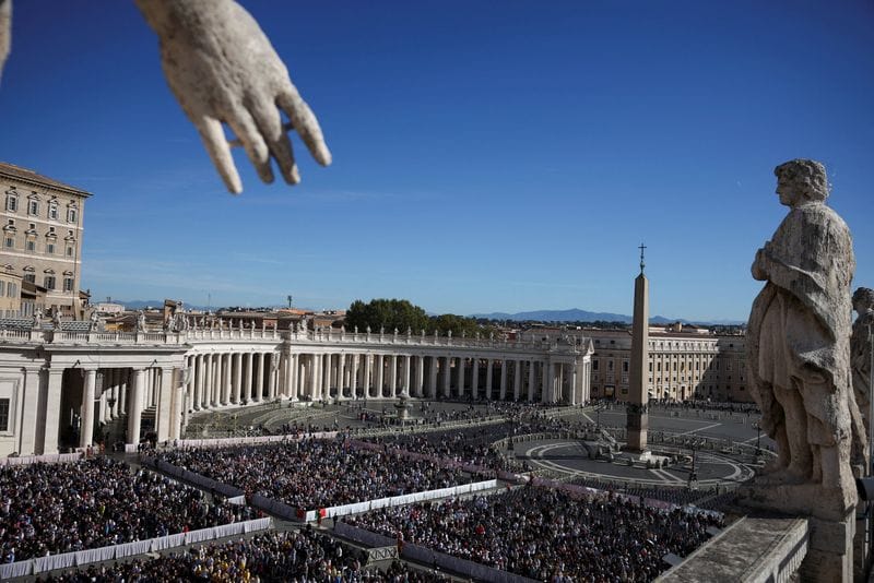 Mass marking the 10th anniversary of the apostolic exhortation Amoris Laetitia at the Vatican
