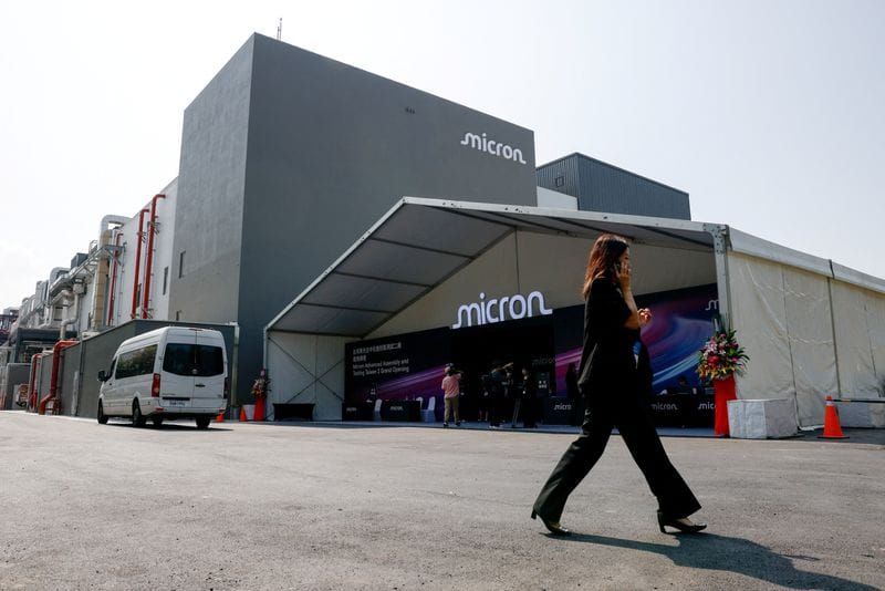 The newly opened Micron Advanced Assembly and Test Taiwan 2 (AATT2) facility in Taichung