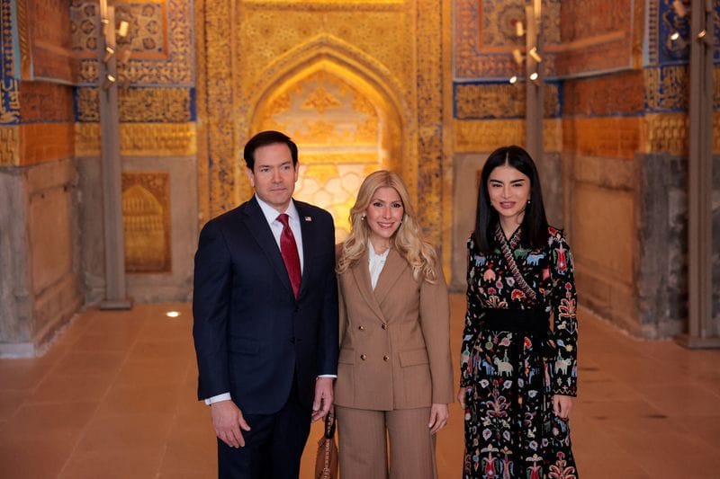 US Secretary of State Marco Rubio visits Uzbekistan