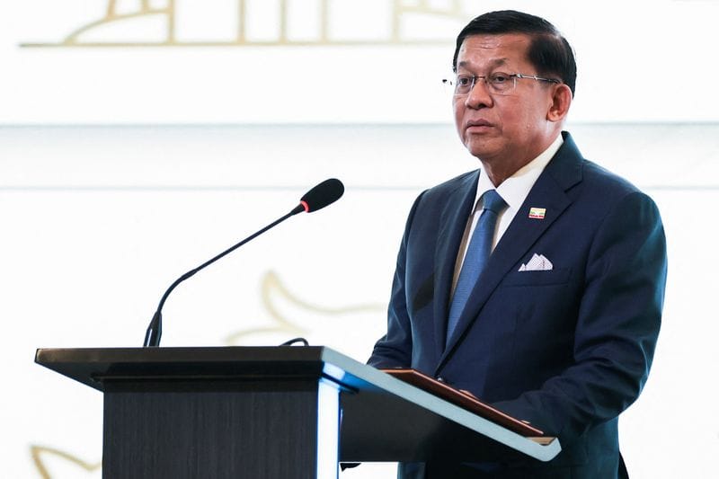 Myanmar President Min Aung Hlaing visits Vietnam