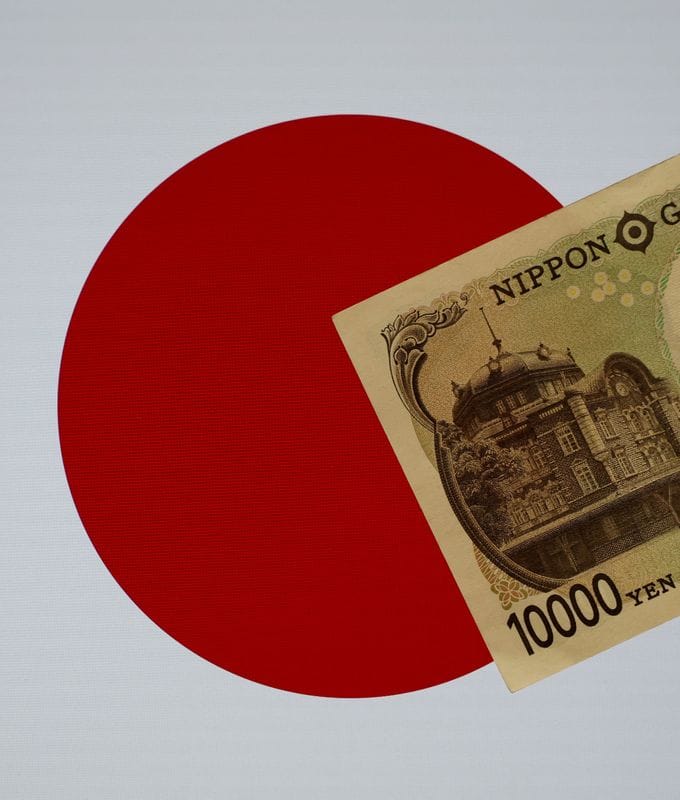 A Japanese 10,000 yen banknotes is seen in this illustration