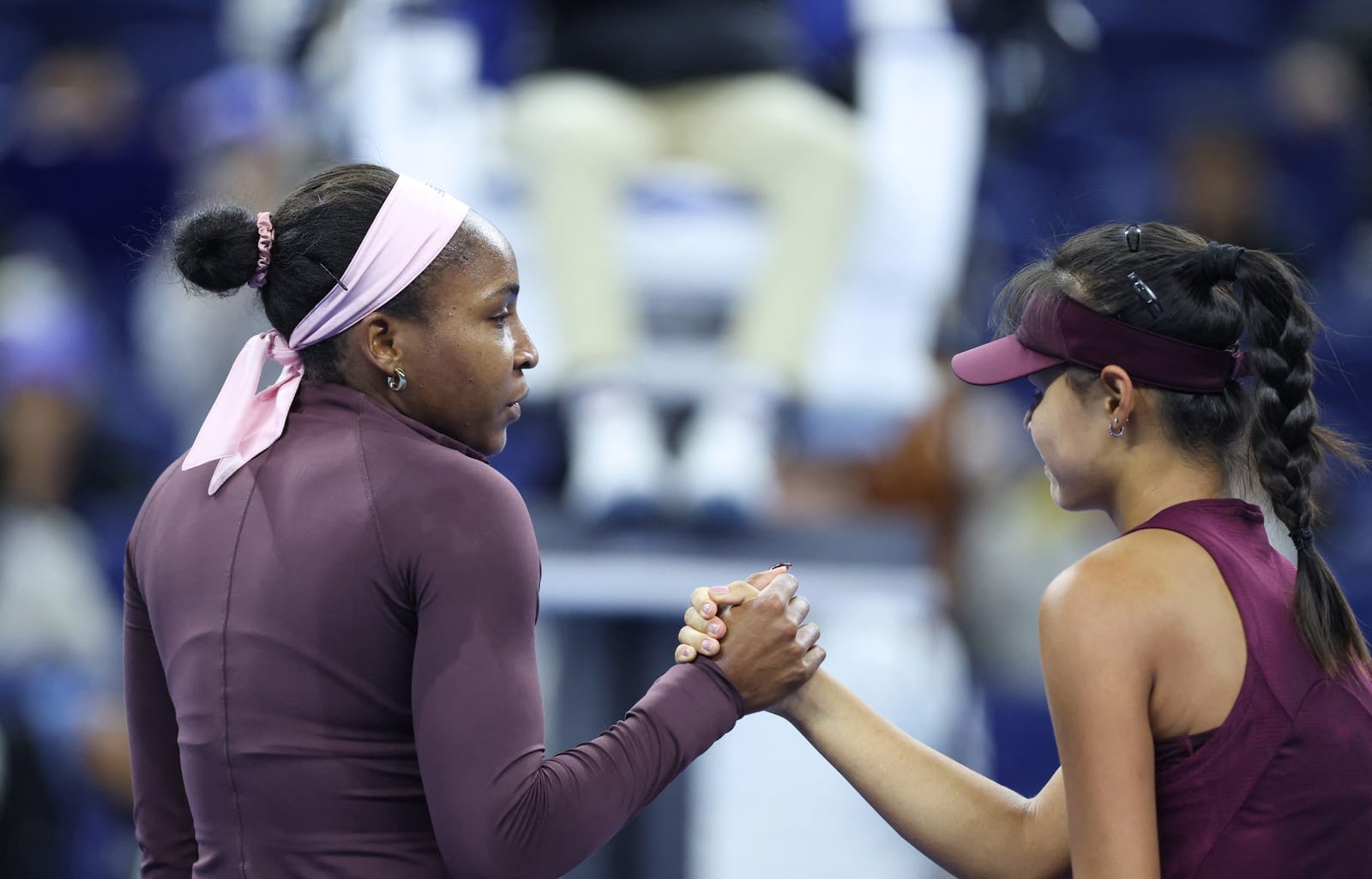 Tennis - China Open - National Tennis Center, Beijing, China - October 5, 2026 Coco Gauff of the U.S. after winning her round of 32 match against China's Sun Xinran REUTERS/Maxim Shemetov