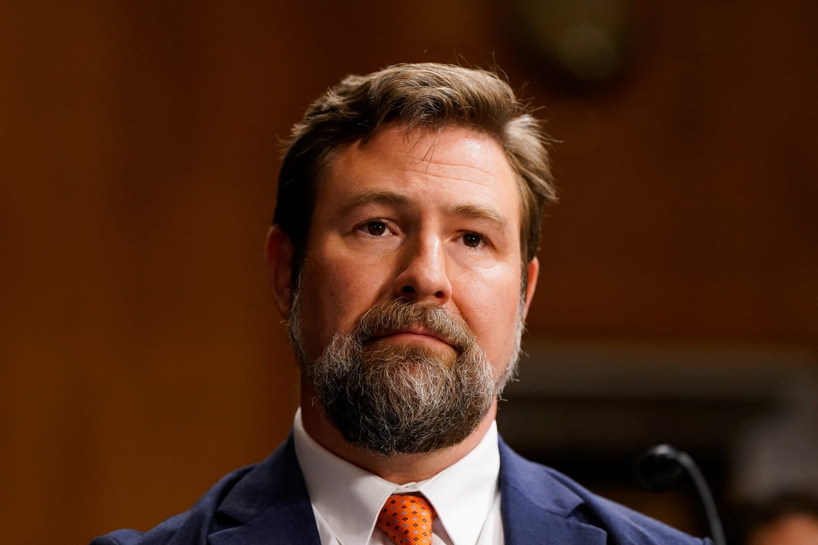 FILE PHOTO: Michael Vance, nominee to be an Assistant Secretary of State for Intelligence and Research, participates in a U.S. Senate Foreign Relations Committee nominations hearing in Washington, D.C., U.S., June 18, 2026. REUTERS/Elizabeth Frantz/
