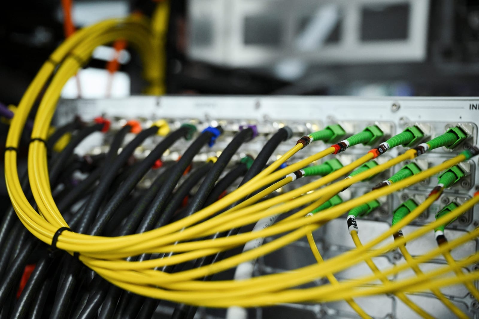 Cables at a computer server, as cyber agencies warn that websites may be taken offline while PHP prepares a critical fix, in Berlin, Germany, October 21, 2026. REUTERS/Annegret Hilse