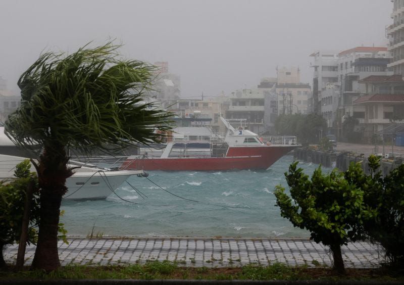 Typhoon Bavi Batters Japan's Southern Islands as Taiwan Evacuates 14,000 post image