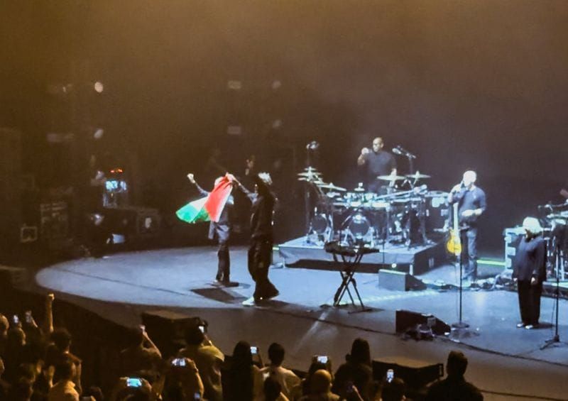 Massive Attack Says Singapore Police Detained Band After Palestinian Flag at Concert post image
