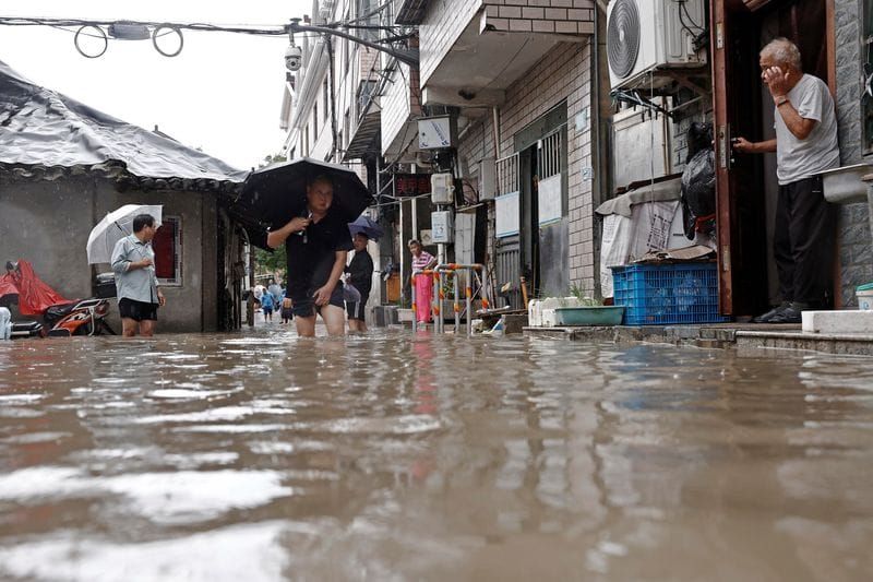 Beijing Faces One-Third of Its Yearly Rain in 24 Hours as Typhoon Moisture Hits post image