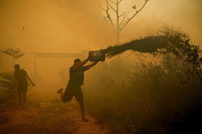 Wildfires Tear Through Bangka Belitung Village, Destroying 305 Houses post image