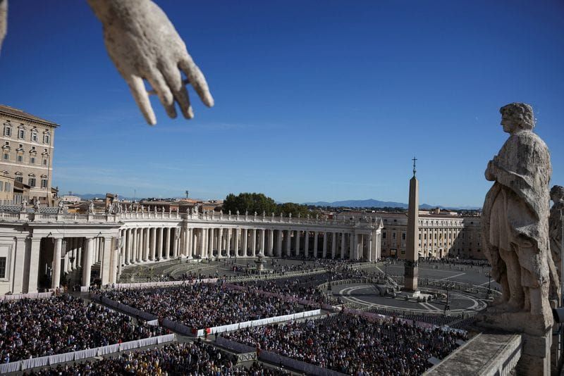 Mass marking the 10th anniversary of the apostolic exhortation Amoris Laetitia at the Vatican