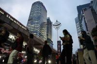 Afternoon rush hours in Jakarta