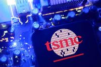 FILE PHOTO: Illustration shows TSMC logo