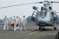 Victims recovered from the Virgo Transport 8 ferry, which capsized  in the Java Sea