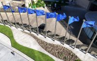 FILE PHOTO: Drone view of the European Commission headquarters in Brussels